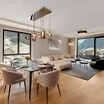 アパート Alpine Chic - Fireplace Views &