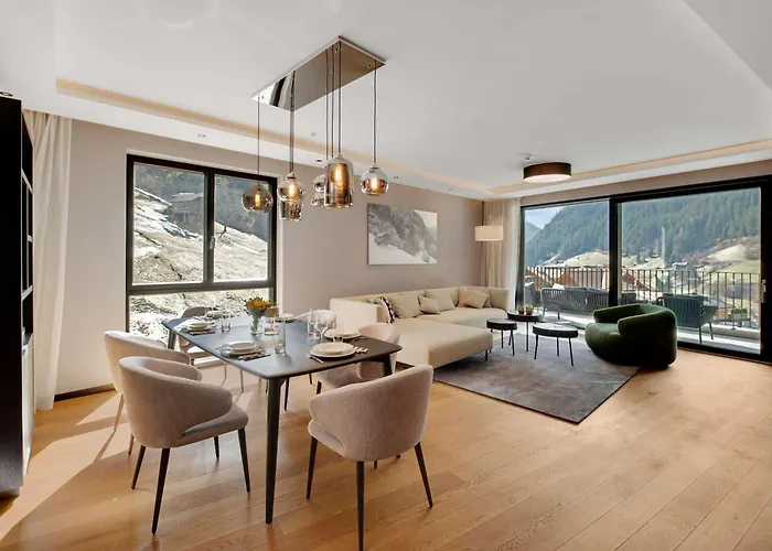 アパート Alpine Chic - Fireplace Views &